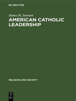 cover image of American Catholic Leadership